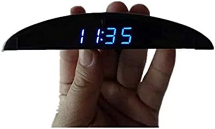 Solar Auto Armaturenbrett Uhr Mit Thermometer - Vibrationssensor & Nachtlicht