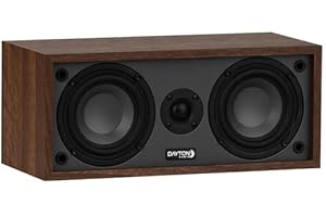 Dayton Audio Classic C40 Center Channel Speaker (Wood Grain)