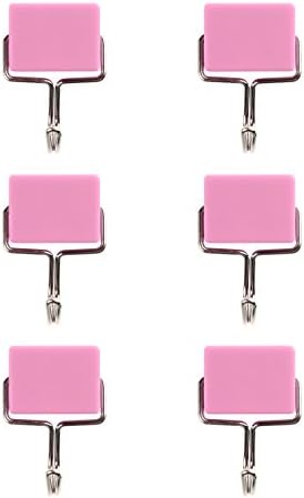 Mesehome All-purpose Magnetic Hooks, Creative Magnetic Hooks, Super Strong Magnetic Hooks, Colorful Magnetic Hooks, Powerful Magnetic Hooks, Set of 6 (01#)