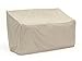 Covermates Outdoor Sofa Loveseat Cover - Water Resistant Polyester, Drawcord Hem, Mesh Vents, Seating and Chair Covers, 56W x 34D x 38H, Khaki