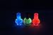 Invisible Transparent UV Reactive Blacklight Paint - (Red)