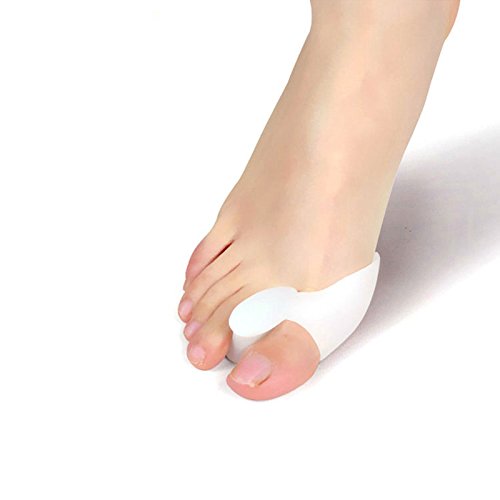 1 Pair=2 Pcs Gel Silicone Bunion Corrector Big Toe Separators Straightener Spreader Foot Care Tool Hallux Valgus Pro massager