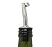 nicebottles - Olive Oil Dispenser with Stainless Steel Flip-Top Pourer, Dark Green, Square, 500ml