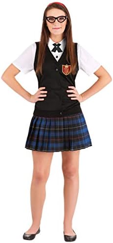 Amazon.com: Music Legs Mile High Club Stewardess Costume Black