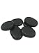Zabrina Personal Large Massage Stone Set Basalt Hot Rocks Stones, 2.36 In 3.15 In,Black,6 Count