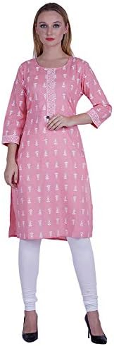 Nayrah Women's Cambric Straight Kurti