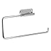 iDesign Metal Swivel Wall Mount Paper Towel Holder Dispenser for Under Cabinet or Door, 12