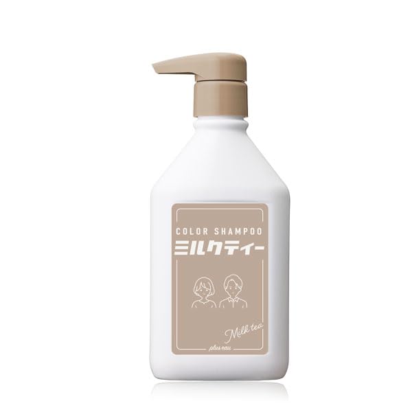 plus eau カラーシャンプー ブリーチヘア用 ミルクティーフルーティフローラルの香り 280mlの商品画像