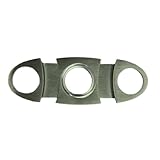 Voberry Cigar Cutter Stainless Steel Cigar Cut Knife Double Blades Cutter