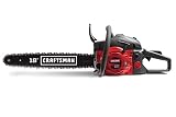 Craftsman CMXGSAMA421S 42cc 2-Cycle 18-Inch Gas Powered Carrying Case Chainsaw, Red