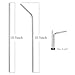 Aoocan set of 8 stainless steel metal smores sticks long 34 inch, reusable outdoor grill