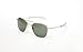 Randolph Aviator Square Sunglasses, 52 MM, 23K Gold, Bayonet, AGX Lenses