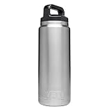 YETI Rambler 26 oz Bottle, Vacuum Insulated, Stainless Steel with TripleHaul Cap, Stainless
