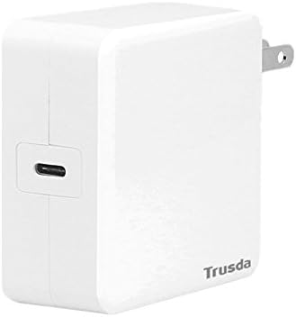Type C USB Wall Charger with USB C 65W Power Delivery for Apple Macbook 12-Inch, Macbook Pro, Ipad Pro, Nintendo Switch, Samsung Note8 S8 Iphone 8/x