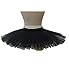 WENDYWU Women Professional Swan Ballet Tutu Skirt Hard Organdy Platter Performance Leotard Skirt
