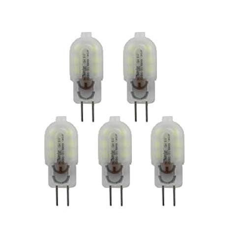 G4 LED Bulb 3 W 12 V 3000 K Pack 5 (Yellow)