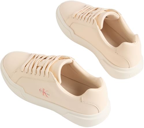 LTH WN Yw0Yw01947 Chaussures Basses à Lacets pour Femme, Beige (Noix de cajou Clair/Bleu Lapis/Guimauve), Pointure 37