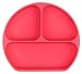 Silicone Suction Plates for Babies, Stick to High Chair Trays and Table, Divided Baby Dishes, Perfect Kids Plates, BPA FREE