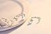 Star Hoop Earrings 925 Sterling Silver Cute Studs for Women Cartilage Sensitive Ears Tiny Small Hoops