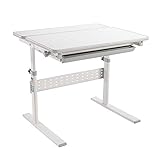 MOUNT-IT! Height Adjustable Desk for Kids [31.5" x