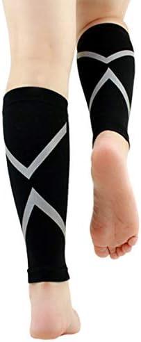 ふくらはぎサポーター カーフスリーブ 肉離れ むくみ つり防止 2枚入り 男女兼用