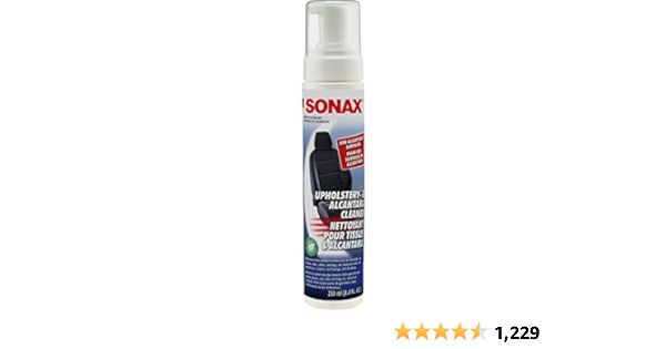 Sonax 206141 Upholstery And Alcantara Cleaner 8 45 Fl Oz 250 Milliliter Amazon Sg Automotive