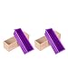 Silicone soap Molds -2 PCS 40 oz Flexible Rectangular Soap Loaf Mold kit Comes with Wood Box for CP and MP Soaps Making Supplies by ZYTJ primary