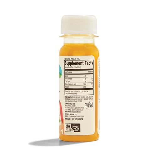 365 by Whole Foods Market Organic Ginger Turmeric Shot, 2 FZ