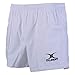 Gilbert Kiwi Pro Rugby Short (White)(Large)