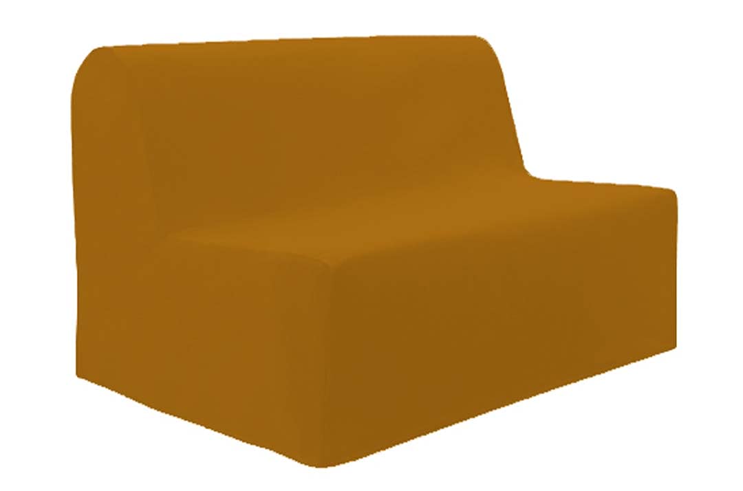 Soleil d'ocre Panama Cover by BZ Cotton, Yellow, 140 x 204 cm — image 1