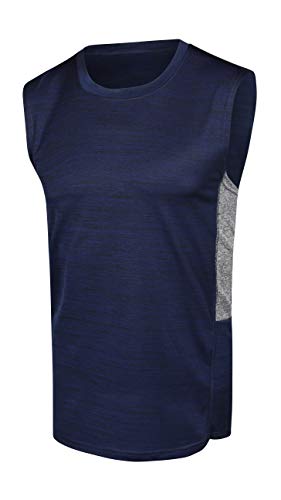 image for Real Essentials Men's Quick Dry Fit Dri-Fit Jersey Sleeveless Tank Top