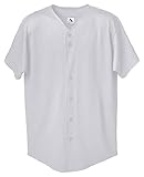 Augusta Sportswear 670 Adult's Button Front Baseball Shirt