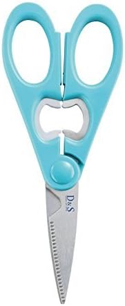 D &amp; S kitchen shears Teal DS.6447 DS.6447