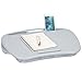 LapGear Mydesk Lap Desk with Device Ledge and Phone Holder – Cool Gray – Fits Up to 15.6 Inch Laptops – Style No. 44435thumb 2