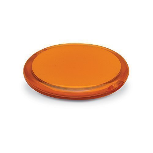 eBuyGB Pack of 10 Ladies Handbag Cosmetic Double Sided Magnifying Compact Vanity Make Up Mirror (Orange)