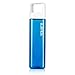 Clean Bottle The Square One Cap, Leak Proof BPA-Free Tritan Plastic Sports Water Bottle, Blue, 27 oz
