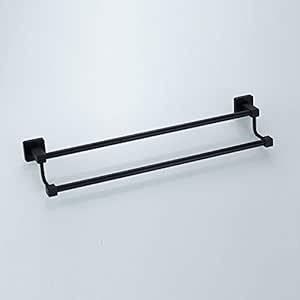 Toallero de acero inoxidable Toallero negro antiguo Toallero ...