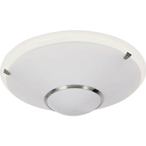 Essentialz Living Circular Fluorescent Easy Fit White Flush Fitting Lig