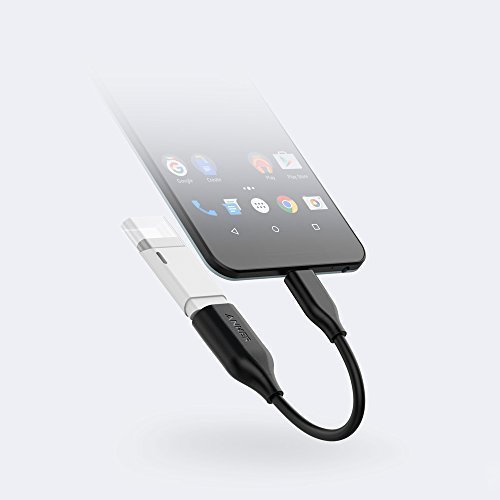 Anker USB-C to USB3.1 Adapter, USB-C Male to USB-A Female, Uses USB OTG Technology, Compatible with Samsung Galaxy Note 8, S8 S8+ S9, iPad Pro 2018, Nexus 6P 5X, LG V20 G5 and More