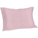 Satin Pillowcase For Hair & Skin - Queen & King Size Black Envelope Style