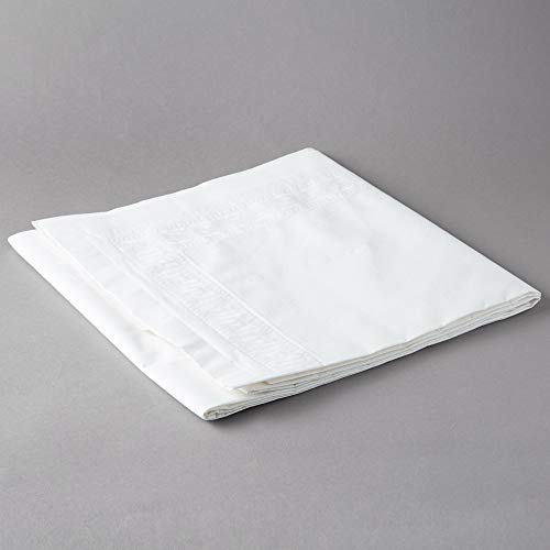 White Paper Table Cloths for Parties | 4 Disposable Tablecloths - Party Supplies | Premium Classic 3-Ply Tissue and Poly Rectangle Party Table Covers | 54" X 108" Party Table Cloths Disposable