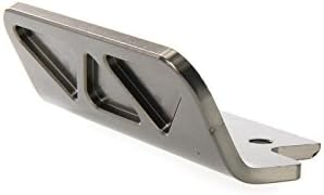 Atomik RC Alloy Front Bumper, Grey fits The 1/10 Rustler - Replaces Part 2735