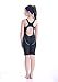 SherryDC Girls' Splice Athletic Competitive Full Knee Length One Piece Swimsuit Swimwear Legsuit (5-14 Years)