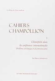 L' interprète dans les conférences internationales