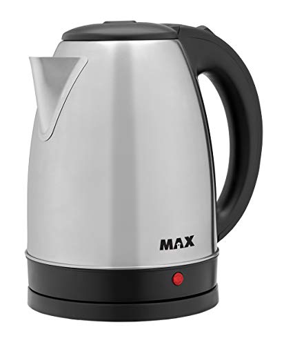 Max, Electric Kettle, 1.7 L, Automatic Lid open, Tea Pot, Fast Boil, Boil dry protection, 1500W power, Stainless steel inside, Auto ShutOff, Min and Max Level inside, Cool touch handle