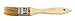 Pro Grade - Chip Paint Brushes - 36 Ea 1 Inch Chip Paint Brush Light Brown