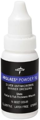 Medline Arglaes Powder Dressing - 5 gm bottle - 20 each/case Antimicrobial Powder