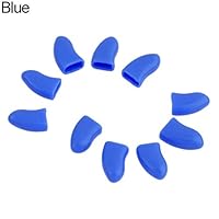 BYyushop 20Pcs Soft Pet Dog Cats Kitten Paw Claws Control Nail Caps Covers Pet Accessories - Blue S