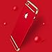 Biter Case Compatible with iPhone 6/6s Plus 3 in 1 Ultra Thin PC Hard Shockproof Protective Smooth Surface (iPhone 6/6S, red)