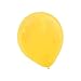 Yellow Sunshine Solid Color Latex Balloons - 9